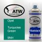 Preview: Opel, Turquoise Green, 9NH: 400ml Sprühdose, von ATW Autoteile West.